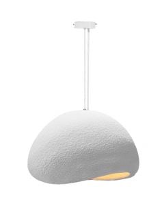 Ceiling lamp, stone light, E27, 78x42cm