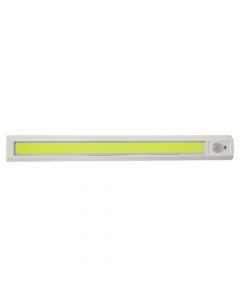 Light for shelf, battery operated, 4xAA, wite,  27x2.5x2.5cm