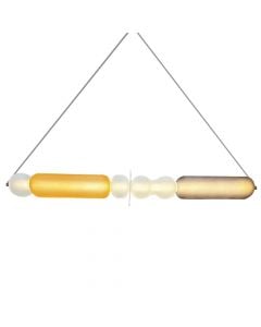 Pendant light, LED, 32w, 3000k,  L.100cm, H.15cm