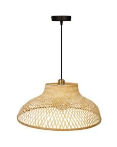 Hanging light, E27, straw, D.55cm