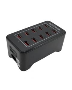 Karikues universal, 10 porta USB, 100W