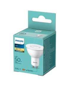 Llambe LED, Philips, 4.7W/50W, GU10, 440lm, 4000K