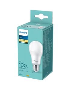 LED bulb, Philips, 13W/100W, E27, 1521lm, 2700K