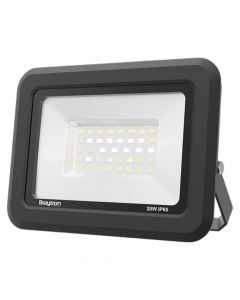 LED floodlight, 20W, 6500K, 1620lm, black