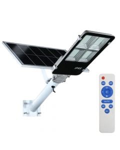 Lighting with solar panel, 2 lighting modes, remote control