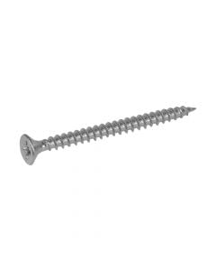 Cross recessed countersunk head wood screw 4x60 mm stainless steel