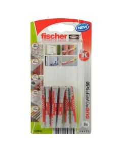 Fischer upa plastike universale  DUOPOWER 6 x 50