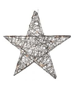 Decorative star, 36 LED, 3000K, IP44, 220V, H67 cm