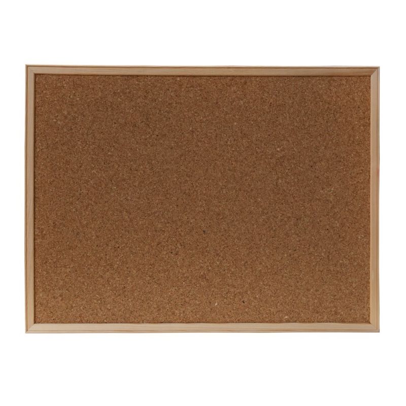 Cork board, wooden frame, 45x60 cm, 1 piece | Megatek