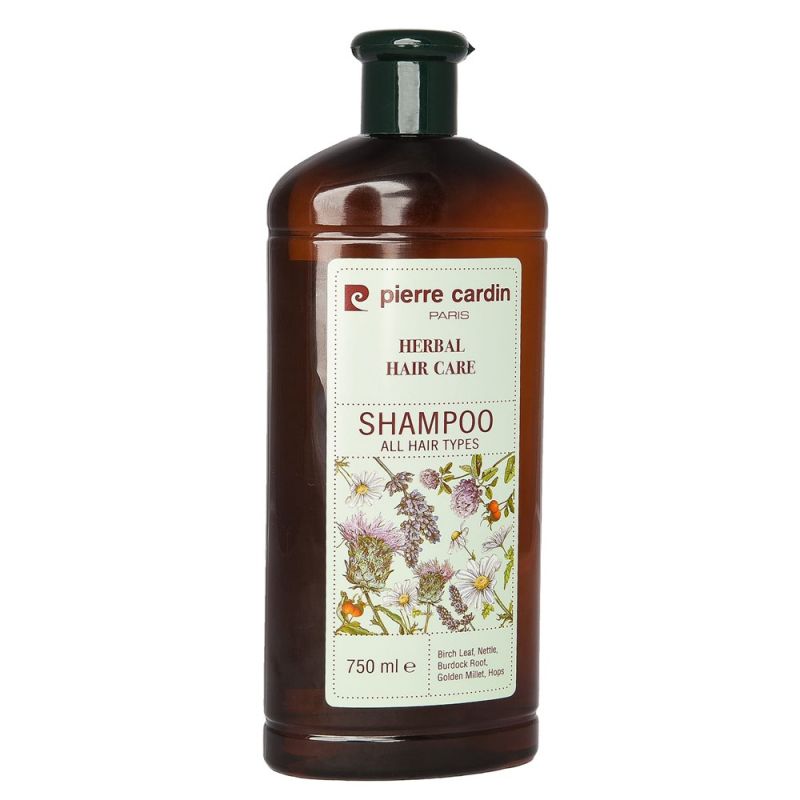 Herbal Shampoo, Pierre Cardin, plastic, 750 ml, coffee, 1 pi