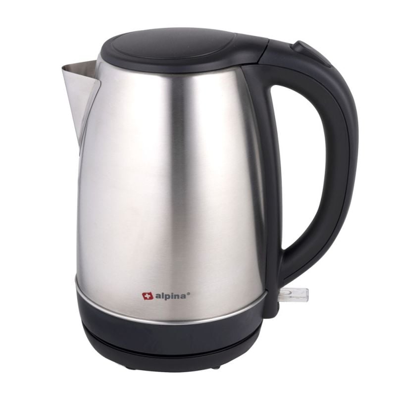 Kettle, Alpina, 2200 W, 1.7 Lt, inox, 15.3x22.1x24.6 cm | Me