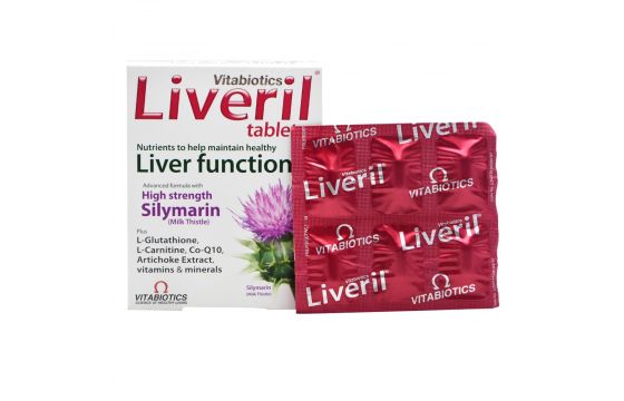 Nutritional Supplement That Affects The Well Being Of The Liver Vitabiotics Liveril Megatek